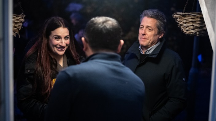 Hugh Grant Campaigning for Lib Dem, Luciana Berger in Finchley
