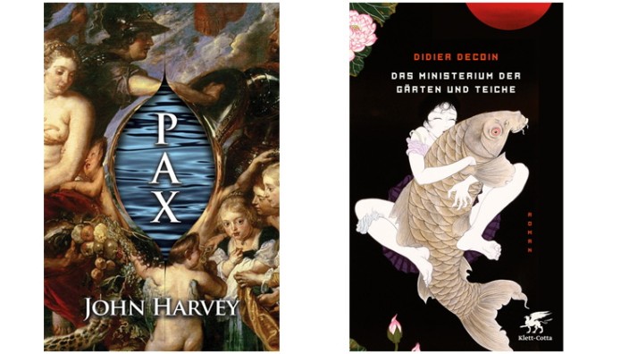 Bad Sex in Fiction Award: In John Harveys "Pax" schreibt der englische Schriftsteller von "Zahnabdrücken, Kratzspuren, Spuren des Lust-Biestes" - "Das Ministerium der Gärten und Teiche" von Didier Decoin spielt im Japan des 12. Jahrhunderts.