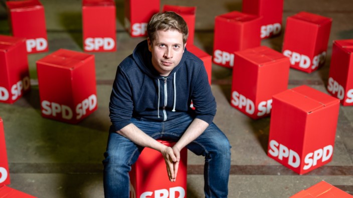 SPD: Juso-Chef Kevin Kühnert in Wittenberg