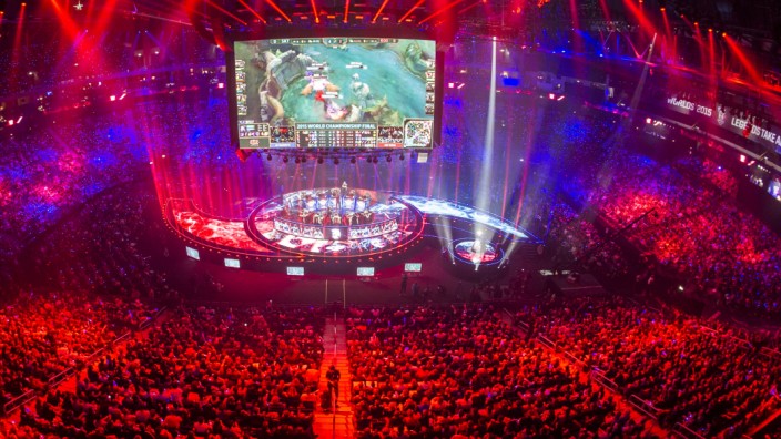 Im Jahr 2015 lockten die Finals der "League-of-Legends-Weltmeisterschaft" Tausende Zuschauer nach Berlin.