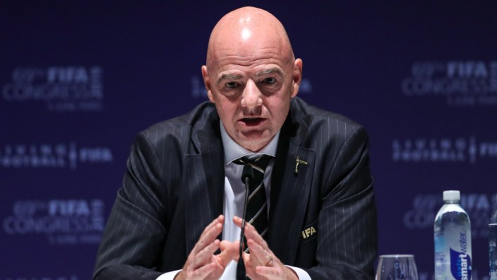 June 5 2019 Paris France GIANNI INFANTINO is re elected president of Fifa during the 69th FIFA; infantino