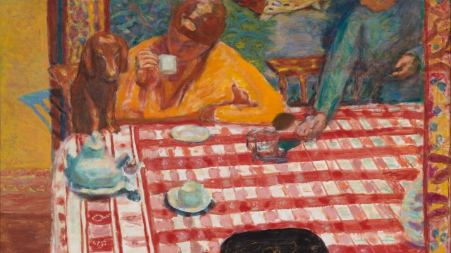 Bonnard-Ausstellung: Pierre Bonnard: "Le Café" (1915).