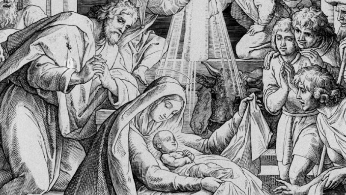 Christi Geburt von Julius Schnorr von Carolsfeld