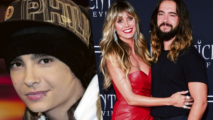 Blick nach vorne: Tom Kaulitz, 30, früheres Teenie-Idol, und Heidi Klum, 46, Model, sind im Jahr 2019 Mann und Frau.