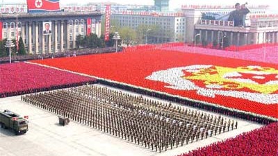 Nordkoreas Militär: Militärparade in Pjöngjang