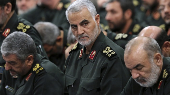 Iran General Soleimani Al-Quds-Brigarde