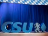 CSU-Parteitag und Wahlkampfkundgebung
