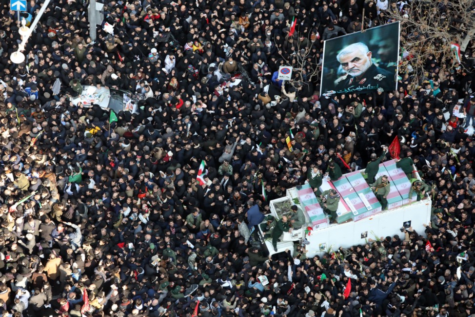 Konflikt Iran - Trauerfeier Soleimani