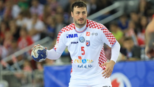 Handball: Wurde bei den Kroaten schmerzlich vermisst: Der frühere Welthandballer Domagoj Duvnjak verpasste coronainfiziert die EM.
