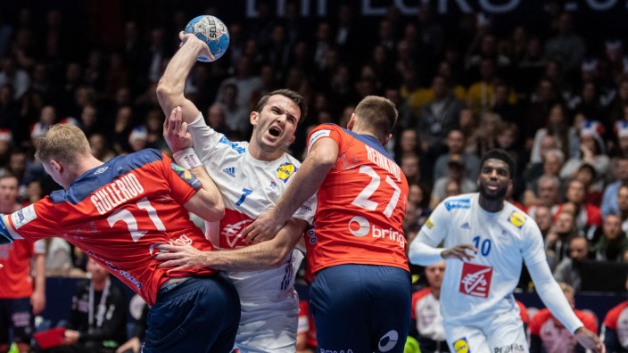 Handball EM: Frankreich - Norwegen