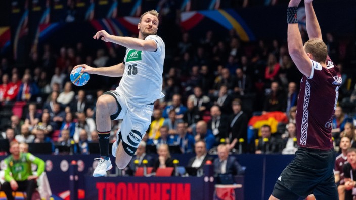 Handball EM: Lettland - Deutschland