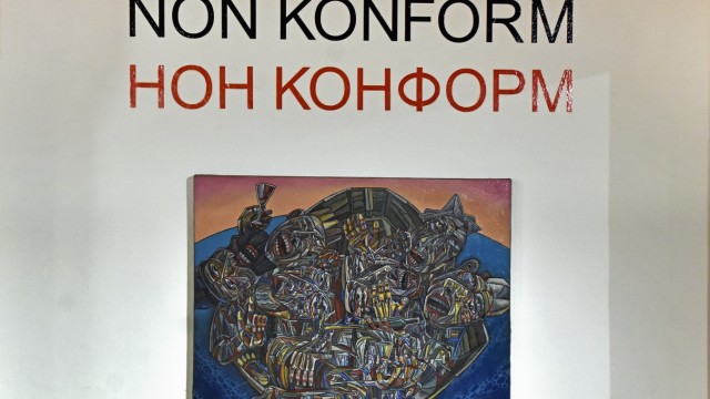 Kunst: Unter dem Titel "Non Konform" zeigt das Museum Fürstenfeldbruck im Kunsthaus Werke von acht russischen Künstlern, die sich gegen den staatlich verordneten Sozialistischen Realismus der Sowjetunion stellten.
