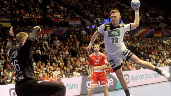 Handball EM: Weißrussland - Deutschland