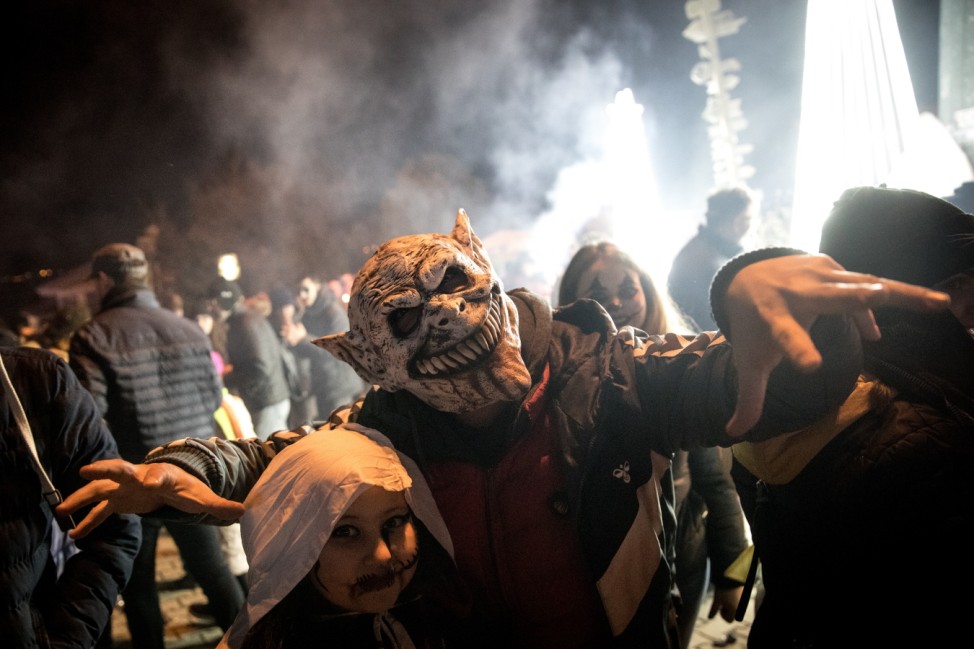 Bocuk Festival Brings Out Ghouls And Ghosts In Edirne
