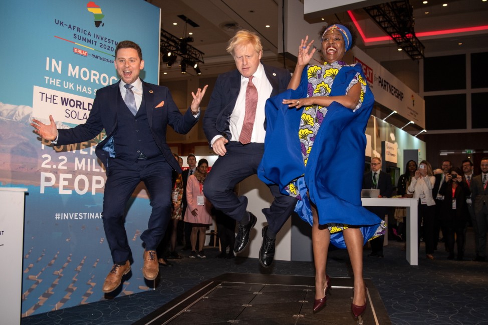***BESTPIX*** Prime Minister Boris Johnson Hosts UK-Africa Investment Summit