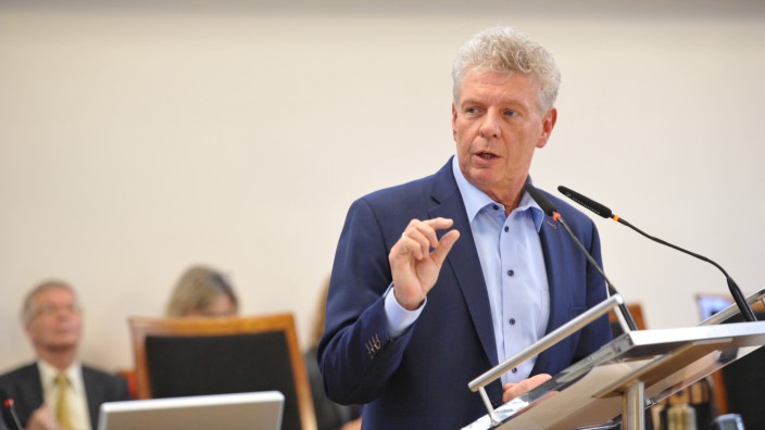 Dieter Reiter bei Haushaltsdebatte im Münchner Stadtrat, 2019
