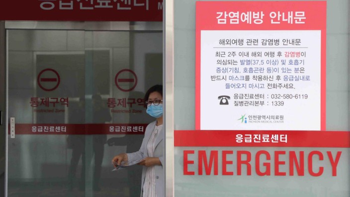 Neues Coronavirus: Auch in Südkorea ist das Virus inzwischen angekommen. Die WHO will eine weitere Ausbreitung verhindern.