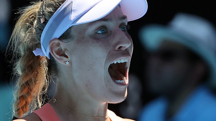Australian Open: Mit Mühe weiter: Angelique Kerber