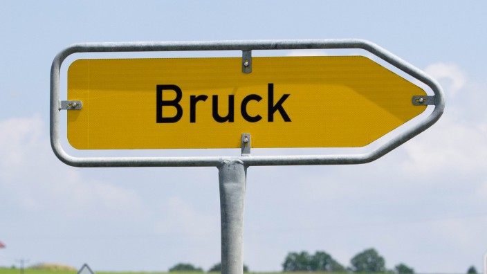 Ortsschild Gemeinde Bruck
