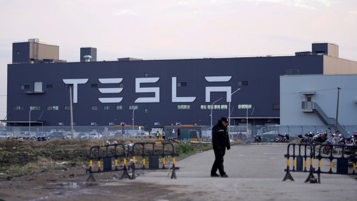 Tesla-Fabrik in Shanghai