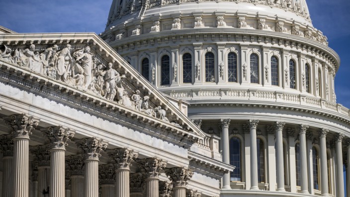 US-Architektur: Die neue Verordnung für Regierungsbauten in den USA bricht mit den unter John F. Kennedy aufgestellten Prinzipien und beruft sich aufs Klassische. Blick auf das Kapitol in Washington, D.C.
