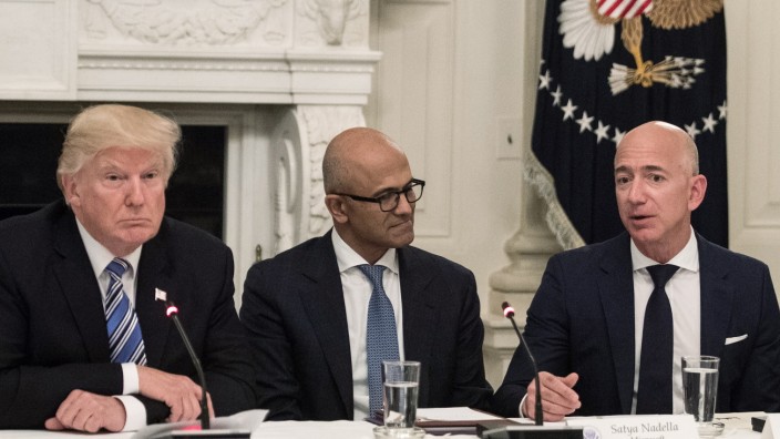 Technology CEOs meet at the White House
