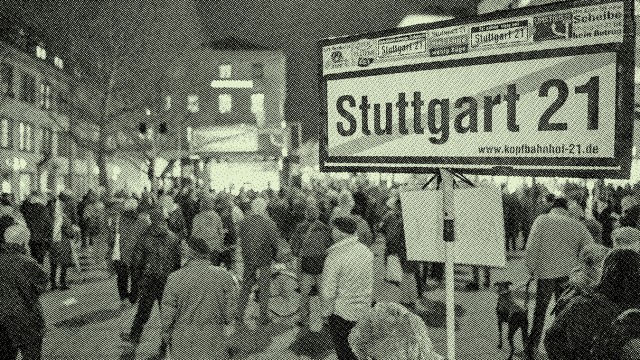 Montagsdemo gegen Stuttgart 21