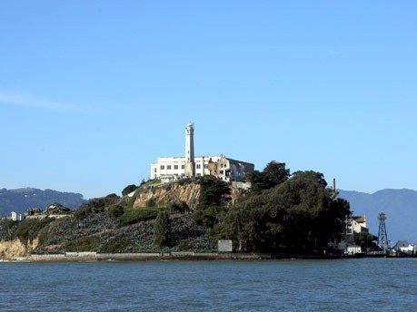 ehemalige gefängnisinsel alcatraz ; AFP