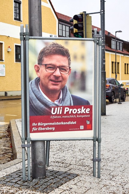 Ebersberg Wahlplakate wg. Beschwerden