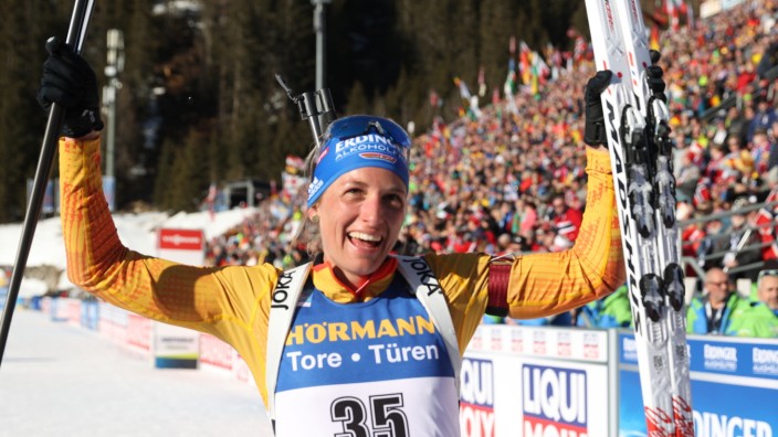 Biathlon-WM 2020: Vanessa Hinz bejubelt Silber im Einzelrennen in Antholz