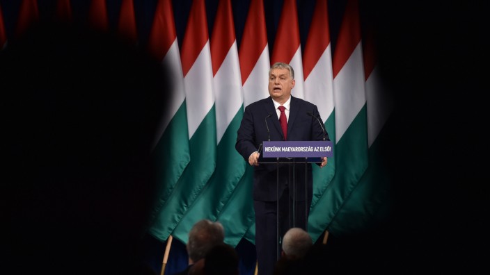 Ungarn: "Sein Regime wurde mit europäischem Geld gebaut": Ungarns Regierungschef Viktor Orbán.