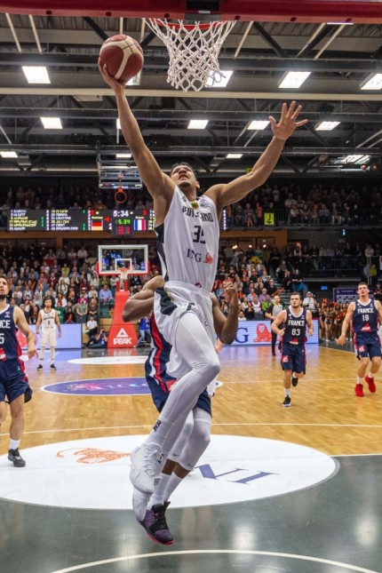 Basketball Vechta 21.02.2020 FIBA EuroBasket 2021 Qualifier Qualifikation Deutschland (GER) - Frankreich (FRA) Karim Ja