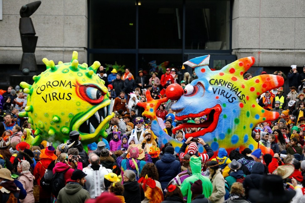 Carnival parade in Dusseldorf