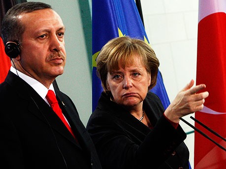 Merkel Erdogan EU-Beitritt, ddp