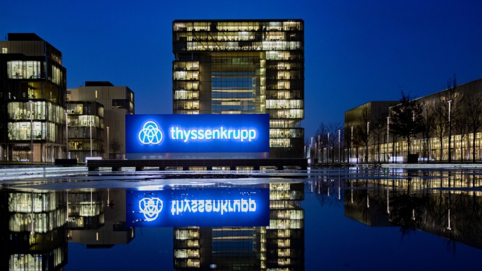 Thyssenkrupp: Die Zentrale des Traditionskonzerns Thyssenkrupp.