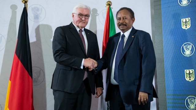 Bundespräsident Steinmeier im Sudan