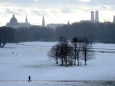 Nur an zwei Tagen gab es in diesem Winter Schnee in München, einer davon war der 26. Februar.