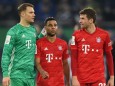FC Bayern: Spieler nach dem Pokalspiel 2020 gegen Schalke 04