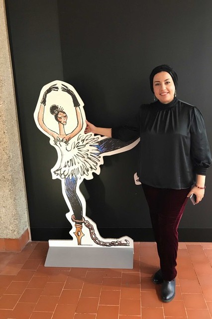 Internationaler Frauentag in Geretsried: In Geretsried sind auch Cartoons der ägyptischen Karikaturistin Doaa El-Adl zu sehen.
