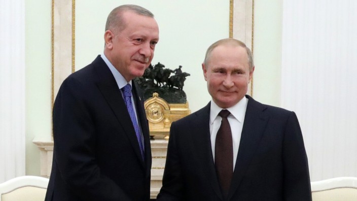 Erdogan Putin Syrien