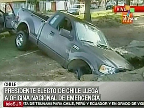 AFP, Chile, Erdbeben, Tsunami