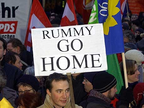 Sicherheitskonferenz Rummy go home