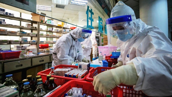 Coronavirus: Medizinisches Personal in Wuhan 2020