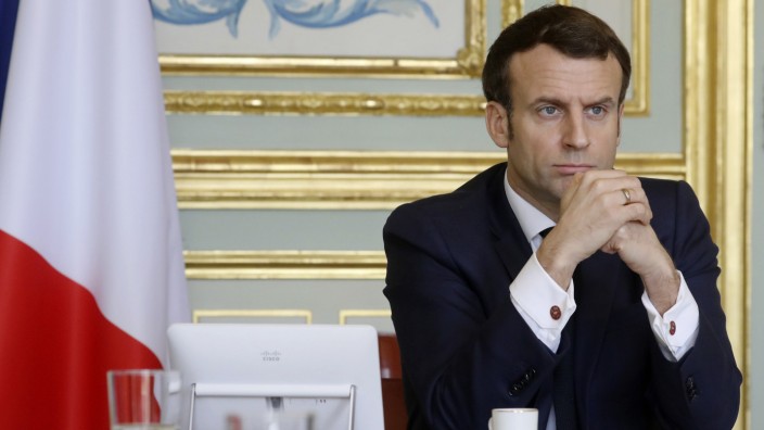 Frankreich: Will weitreichende Befugnisse: Präsident Macron.
