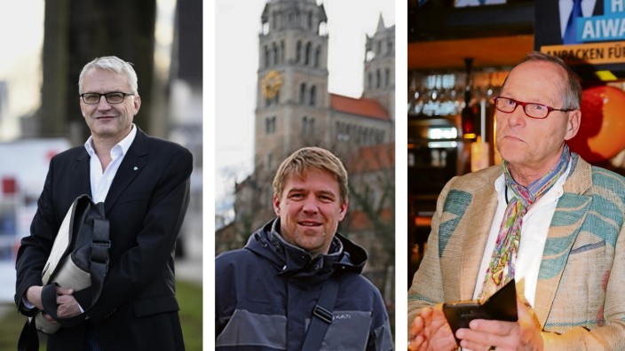 Münchner Stadtrat: Machen gemeinsame Sache: Dirk Höpner von der München-Liste, Tobias Ruff von der ÖDP und Hans-Peter Mehling von den Freien Wählern (von links).