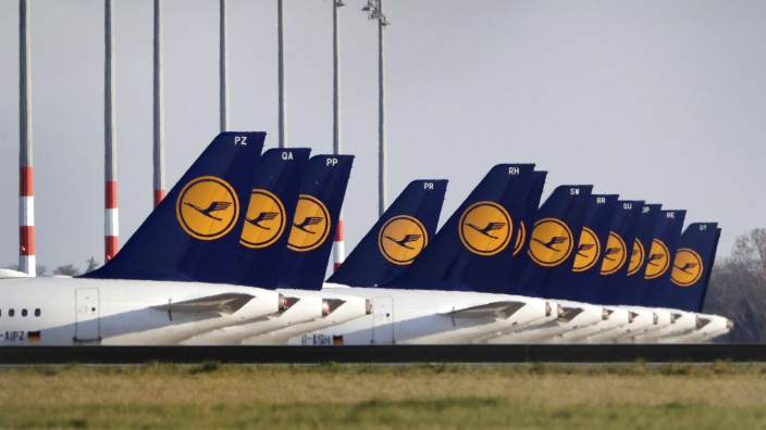 Luftfahrt: Die Lufthansa hat laut einer Auswertung genug Mittel, um 17 Wochen zu überleben – auch wenn so wie derzeit kaum ein Flieger abhebt.
