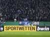Fussball, DFB-Pokal Achtelfinale, Deutschland, Herren, Saison 2019/2020, VELTINS Arena Gelsenkirchen: FC Schalke 04, S04; Bwin