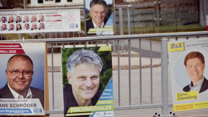 Kommunalwahl in Alling: Zweimal Erfolg: Hans Schröder schafft es mit seiner neuen Gruppierung in den Gemeinderat, Stefan Joachimsthaler ist neuer Bürgermeister.