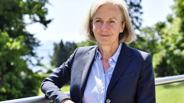 Ursula Münch in der Akademie für Politische Bildung in Tutzing, 2019