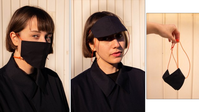 Maske nähen: Fotos: Fabienne Rako